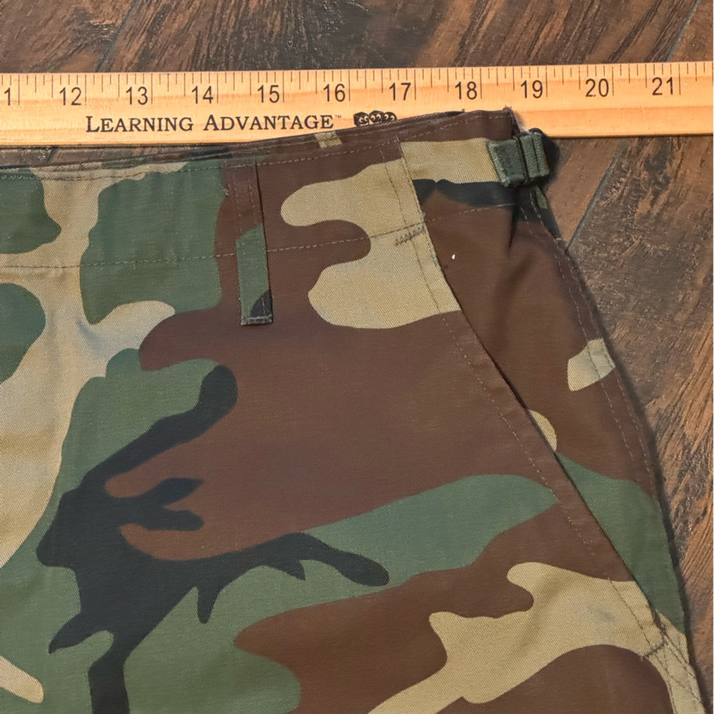 US Army BDU Woodland Camo Trouser Combat Propper Pants Large - Picture 7 of 11